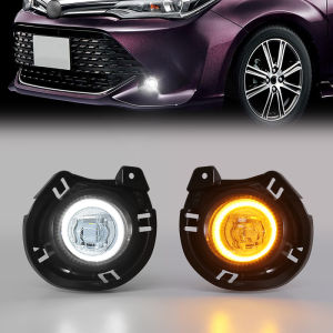 LED Fog Lamp For Toyota Corolla AXIO 2015~ON Daytime Running Lights DRL White Yellow