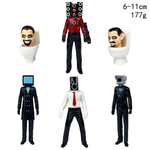 New KDL SWAT Skibidi Toilet Man Figures Anime Doll Toys TvMan Titan Cameraman Speakerman Bricks Model Toy For Kid Christmas Gift