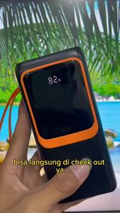 Power Bank Asli 80000mAh Pengisian Cepat PD120W  USB Type C & Quick Charge 3.0 Power bank robot 1000000mah Power Bank Robot Original Asli Power Bank Fast Charging