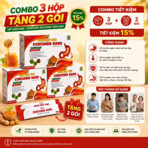 Gel Nghệ Mật Ong Curcumin Nano - Hỗ trợ sức khỏe đường tiêu hóa - 20 gói x 10ml - Sản phẩm chất lượng - Nguồn gốc rõ ràng - Tư vấn tận tâm