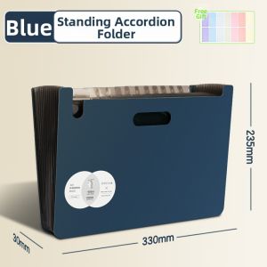 deli | Large Capacity Multi-Layer Document Folder