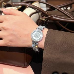 OPK Watch For Women Waterproof Original Korean Style Casual Fashion Watches Stainless Steel Diamond Strap Quartz Women's Watch