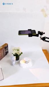 Universal Smart Mobile Phone Stand Flexible Lazy Bracket Diy Free Rotating For Multiple Functions Cell Phone Clamp Clip For Desk