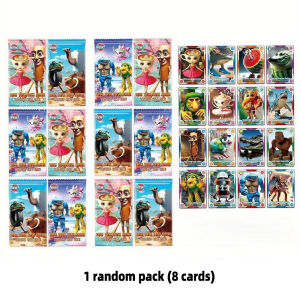 Italian Brainrot Trading Cards Tungtungtung Sahur Tralalero Tralala Collection Card Game Toy Battle Carte Toys For Children Gift