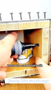 Obeng Cebol Mini Bolak-Balik Rachet Multifungsi Screwdriver Set