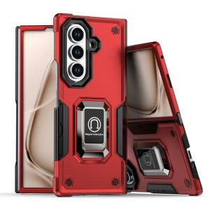 Military Grade Shockproof Armor Phone Case For Samsung Galaxy Z Fold 8 Ultra 7 6 5 4 Magnetic Metal Ring Bracket Cover For Fold8