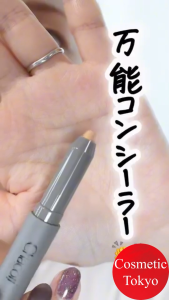 【Direct From Japan】Chacott Crayon Concealer – Waterproof Hydrating Full-Coverage Stick