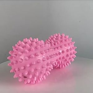 Peanut Prick Ball,1Pc Peanut Ball Foot Back Hand Muscles Massaged with Prick Massage Balls Acupoint Grip Ball Yoga Ball Fitness Ball Fitness Massage Ball Relieve Body Stress Muscle Relaxation