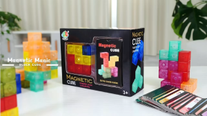 Play N Learn Magnetic 3D Tangram Cube
