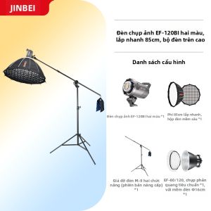 Jinbei | Đèn LED Bicolor Mềm cho Quay Phim và Chụp Ảnh với Màu Sắc Đầy Đủ RGB