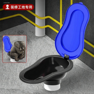Temporary Simple Toilet For Construction Squatting Toilet