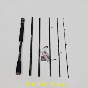Cần Câu Lure Du Lịch IKA Minnow 6 Khúc 2m1 | Khoen Fuji | Action MF | Tải Lure 7–25g