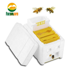 Queen Bee Breeding Box Bee Rearing Mating Box Foam Beehive Pollination Box Beekeeping Tools Breeding Case Beekeeping Equipment