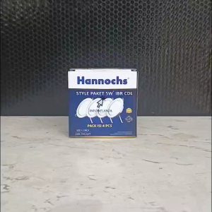 Lampu LED Plafon downlight Hannochs STYLE Paket 5 Watt IBR CDL Isi 4PCS Cahaya Putih SNI Original