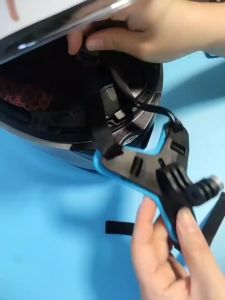 Tali Mount Strap Bracket Helm Full Face Motovlog Paketan For Action Cam Go Pro / Smartphone