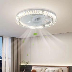 Quạt Trần Hiện Đại Có Đèn E27 Ổ Cắm Điều Khiển Từ Xa Đèn Tròn 50W Cho Phòng Khách Phòng Ngủ AC85-265V Đèn LED 3 Màu Có Thể Điều Chỉnh Độ Sáng