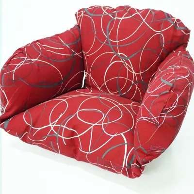Cushion Rattan Chair Single Hanging Basket Glider Seat Cushion Summer Cradle Chair Integrated Thickened Removable and Washable Swing Birds Nest All Year Round