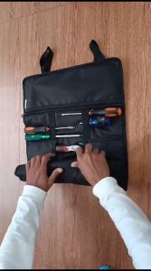 Pouch Jinjing Alat Perkakas Bengkel Obeng Kunci - Kunci Hand Tools Bag Simpel Portable