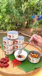 Chè Dưỡng Nhan - Đóng Lon- Ăn Liền -Thơm Ngon- Thực Phẩm Chay Bình Loan 200gr