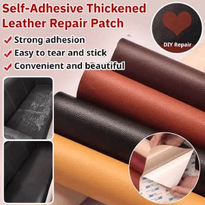 Self-Adhesive Thickened Leather Repair Patch Multicolor PU Leather Repair Sticker Sofa Seat Faux Synthetic Patches Waterproof