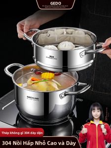 GEDO | Nồi Hấp Đa Năng Inox 304 Hai Lớp