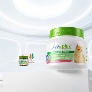 in plus | Collagen Protein & Taurine Fish Oil Hair Care Supplement for Cats