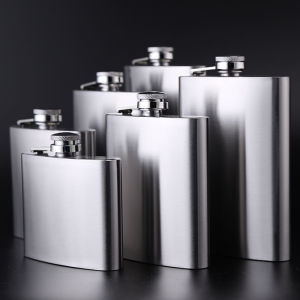1-10oz Stainless Steel Hip Flask: A Portable Drinker's Best Friend