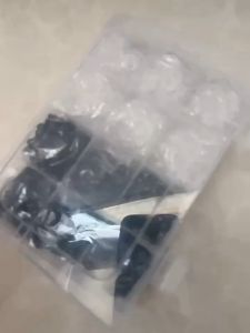 1000pcs/box Black Transparent Mini Disposable Rubber Band Hair Ties Ponytail Holder Bands Hair Accessories (box)