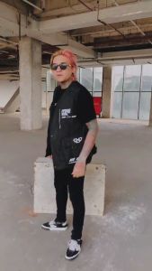 BNY Rompi Pria Dewasa Terbaru Anti Angin Motor Future Hitam Brand Indigo