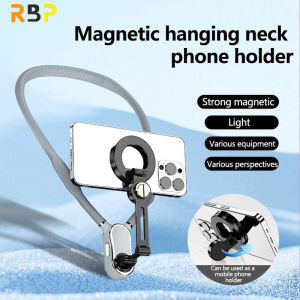 RBP แม่เหล็กดูดที่แข็งแกร่งโทรศัพท์มือถือวงเล็บแขวนขี่จักรยานกีฬาหน้าอกมุมมองบุคคลที่หนึ่ง Lazy Bracket อุปกรณ์ถ่ายทอดสด Anti-Shake หน้าอกคงที่ VLOG บันทึกตกปลา Life Selfie Self-Media ชุดวิ่ง