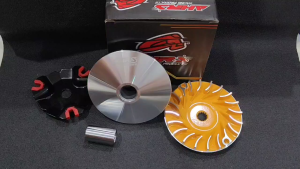 PULLEY SET PULLY RUMAH ROLLER AHRS MIO M3 BUBUT DRAJAT 138 MIO M3 MIO Z MIO S FILANO 125 MIO SOUL GT 125 FINO FI 125 X-RIDE 125 FAZZIO FREEGO GEAR 125