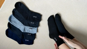 1 Pair Mens Socks Breathable Mid Soft Cotton Daily Casual Wear Socks Men Shoe Socks