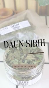 Daun Sirih Iris Kering - Rempah Kering by Jamu Gendul 88