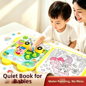 Touch mark | Reusuable Water Drawing Book 0-3 Years Old