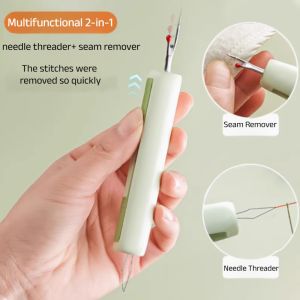 Needle Threader New Household Multifunctional Thread Remover Thread Picker for the Elderly Special Hand Sewing Tools Needle Threading Magic Weapon家用穿针器