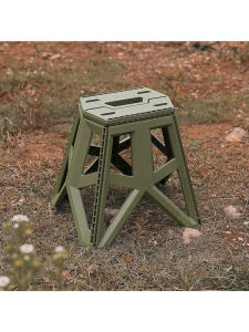 เก้าอี้พลาสติกพับได้แบบพกพากลางแจ้งสำหรับตั้งแคมป์ปิกนิกตกปลาบาร์บีคิวพักผ่อน เรียบง่าย สไตล์ขนาดใหญ่ขนาดใหญ่ถึง 100 กก