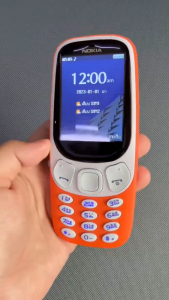 โทรศัพท์มือถือ N3310 โทรศัพท์ปุ่มกดรุ่นโนเกียแป้นพิมพ์ใหญ่ใช้ง่ายพร้อมหน้าจอใหญ่ 2.4 นิ้ว รองรับ 3G-4G มีรับประกันสินค้า