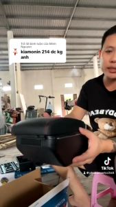 Hộp tỳ tay xe KIA MORNING cao cấp tích hợp 7 cổng sạc USB - Bảo hành 12 tháng