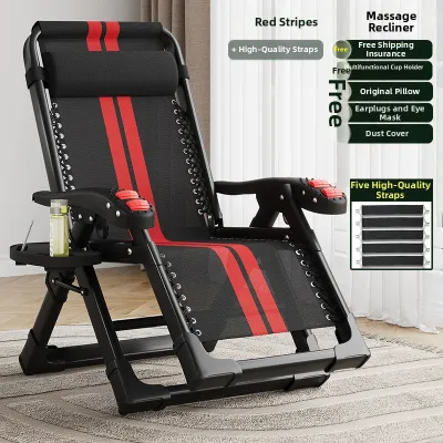 Portable Foldable Lounge Chair For Home Office Relaxation