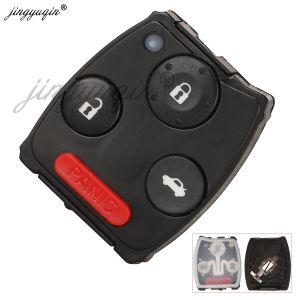 jingyuqin 2/3/4BNT Remote Car Key Shell For Honda Accord Fit Element CRV HRV Civic Piot Insight Odyssey Jazz 2008+High Quality