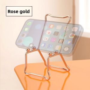 YZ | Portable Metal Mini Phone Stand for Desk Office Bedside