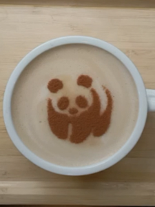 Coffee Latte Art Cocoa Powder Sprinkling Printing Model Milk Tea Spraying Flower Sugar Powder Moulding 10 Pieces Set