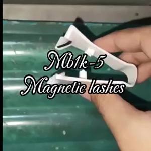 3D Natural Magnetic EyelashesWith 5 Magnetic Lashes Shipping Box Eyelashes Handmade False Gift Reusable Support Drop Magne T6N2
