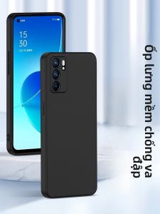 HENYOU | Ốp lưng điện thoại silicon mờ cho Oppo Reno6 Pro+ Vỏ bảo vệ toàn diện chống rơi Ốp lưng điện thoại di động chống vân tay