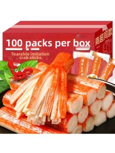 Ready-to-eat Spicy Imitation Crab Stick Snack