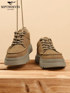 SEPTWOLVES | Low Ankle Durable New Design Retro British Style Boots