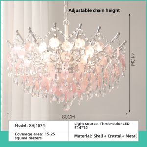 JIASHIDA | Vintage Style Crystal Chandelier