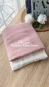 (Free Sajadah) Mukena Dewasa Adiba Seriesl Bahan Rayon Viscose Premium - Motif Kekinian Bisa COD
