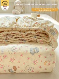 KAMONI | Ga bọc nệm bo chun 2 lớp tiêu chuẩn loại A bảo vệ chống bẩn