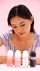 50 ML DEODORANT EVANGELINE ROLL ON ANTI PERSPIRANT ANTI ODOUR PENGHILANG BAU BADAN